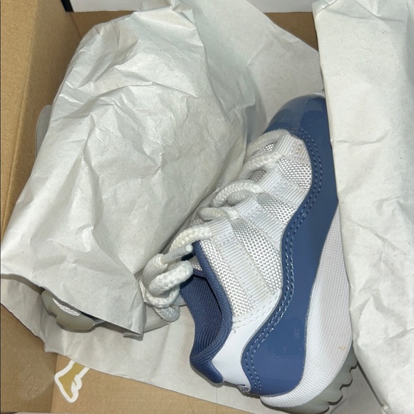 Jordan Other - Jordan 11 Retro Low Kids Sneakers - Blue and White